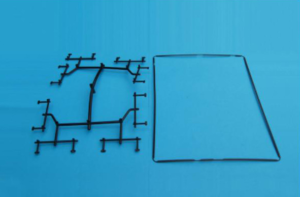 模内薄壁多點水口熱切進膠框類産品 模具自動化控制系統結構説明